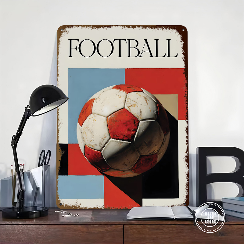 Football With Geometric Backgr - Background Retro Gaming recensione e prezzo