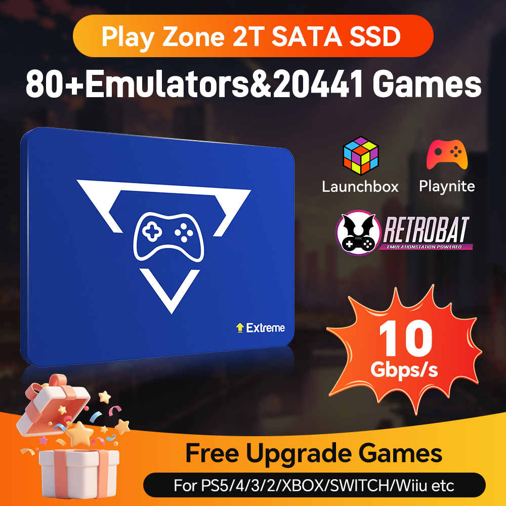 Play Zone 2T Retro Gaming SSD  - Retro Gaming Emulator Pc recensione e prezzo