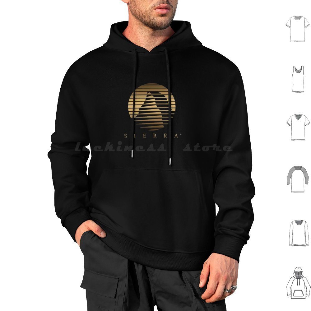 Sierra Logo Hoodies Long Sleev - Retro Gaming Life recensione e prezzo