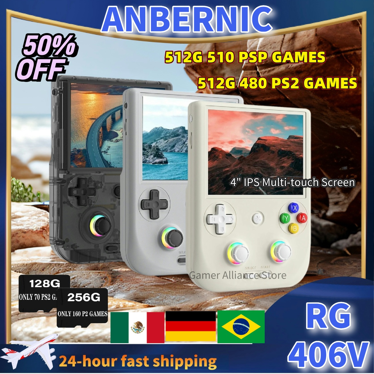 ANBERNIC RG406V RG 406V Retro  - Retro Gaming Upscaler recensione e prezzo