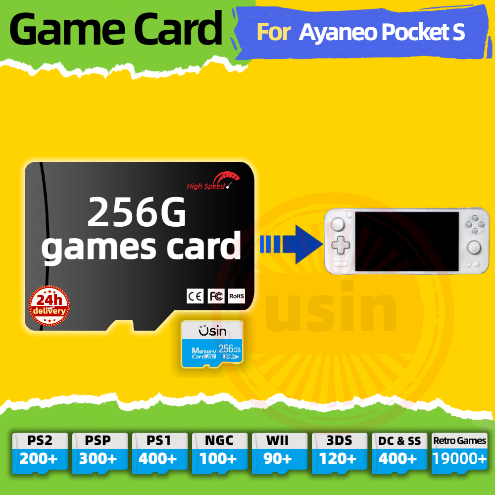 Game Card For Ayaneo Pocket S  - Retro Gaming Pro recensione e prezzo
