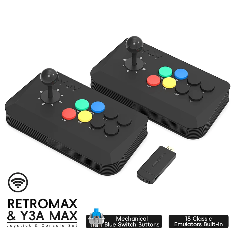Wireless Y3A Max Arcade Stick  - Retro Gaming Game Stick recensione e prezzo
