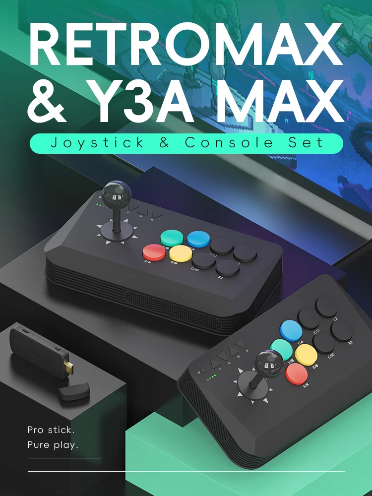 Wireless Y3A Max Arcade Stick  - Retro Gaming Game Stick recensione e prezzo