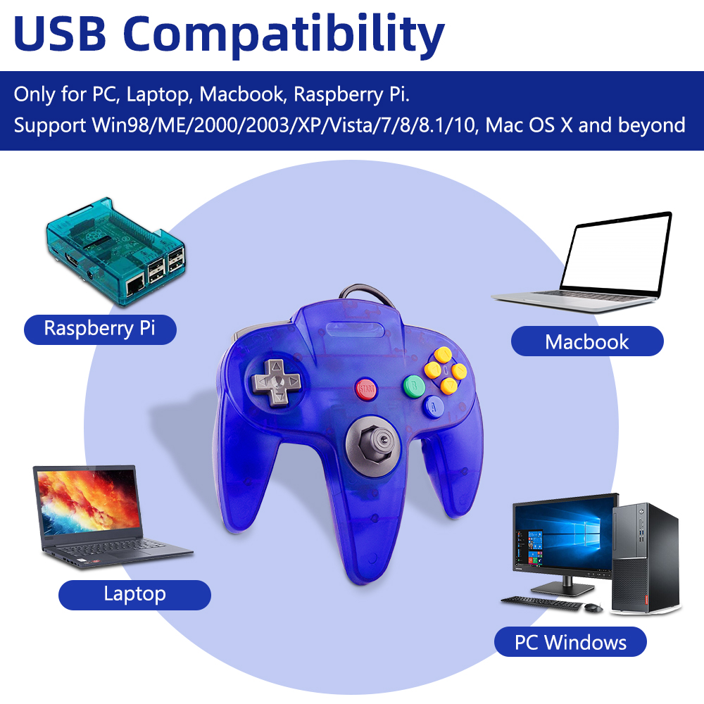 N64 Controller Classic USB Wir - Retro Pc Gaming recensione e prezzo