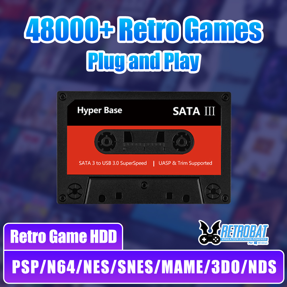 Batocera 500G Game Hard Drive  - Retro Gaming Emulator Pc recensione e prezzo