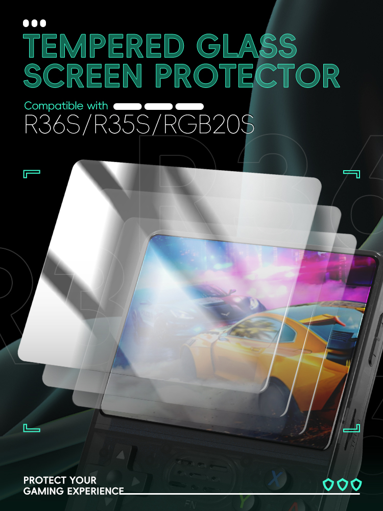 DATA FROG Tempered Glass Scree - Retro Gaming Handheld Console recensione e prezzo
