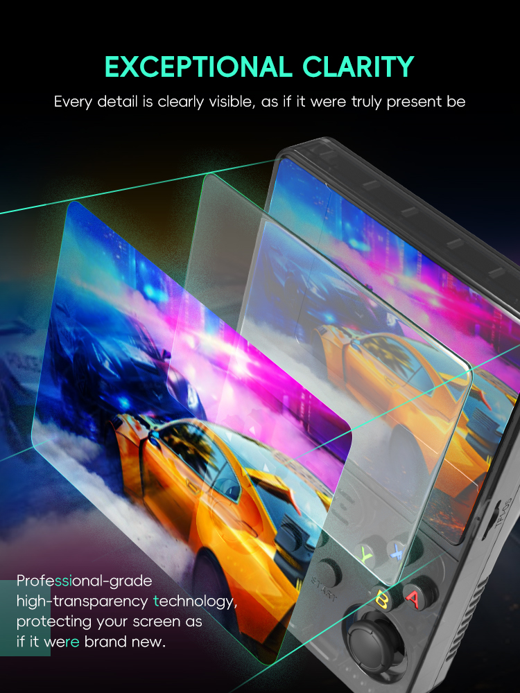 DATA FROG Tempered Glass Scree - Retro Gaming Handheld Console recensione e prezzo