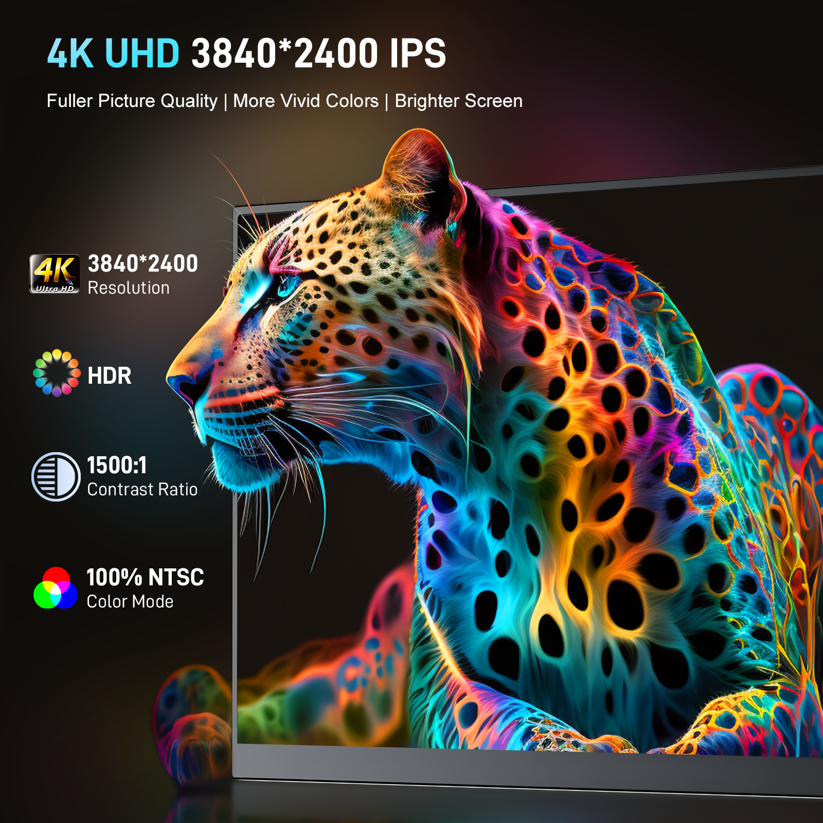4K Portable Monitor 15.6 inch  - Crt Monitor Stand recensione e prezzo