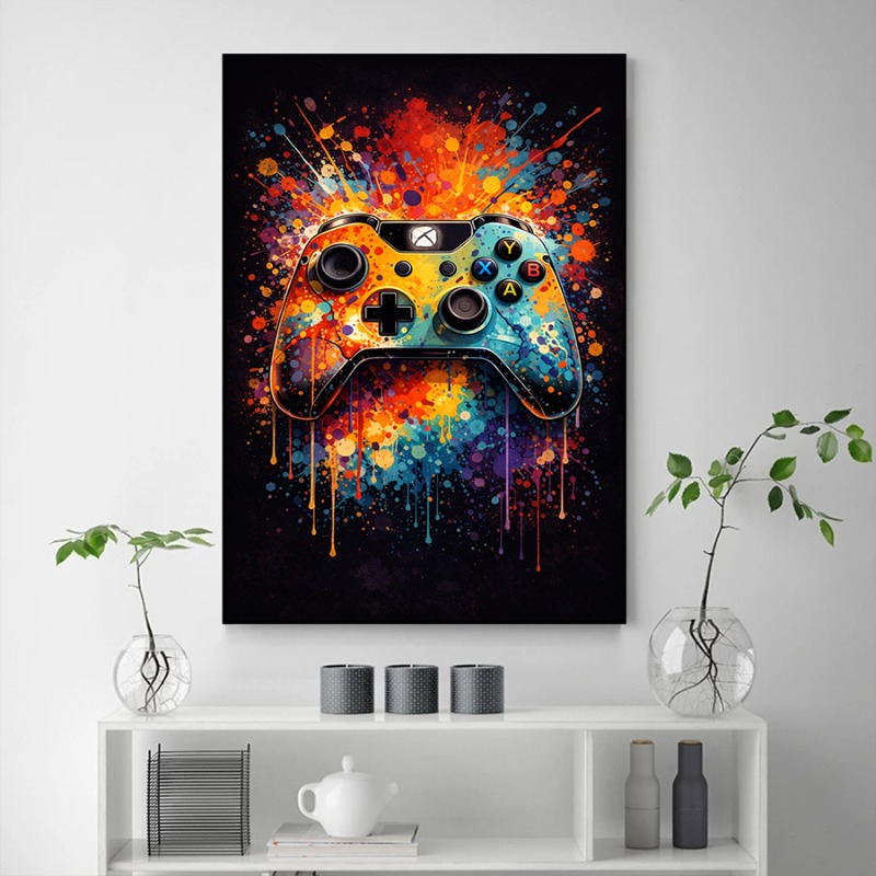 Modern Gaming Room Wall Art Re - Retro Gaming Life recensione e prezzo