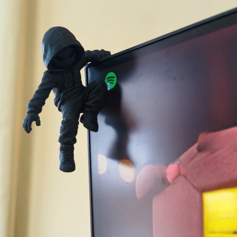 Climb Hoodie Alien Mini Statue - Retro Gaming Decor recensione e prezzo