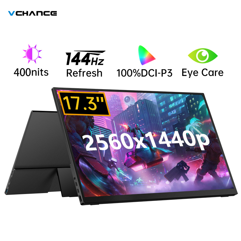 VCHANCE 17.3'' 2K Portable Gam - Crt Monitor Stand recensione e prezzo