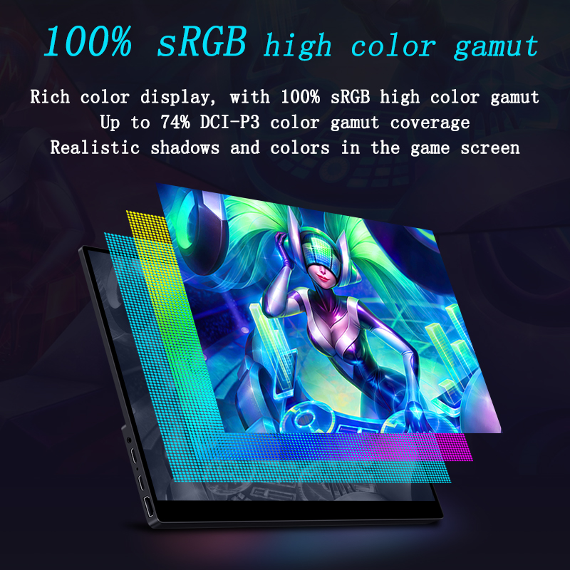 VCHANCE 17.3'' 2K Portable Gam - Crt Monitor Stand recensione e prezzo